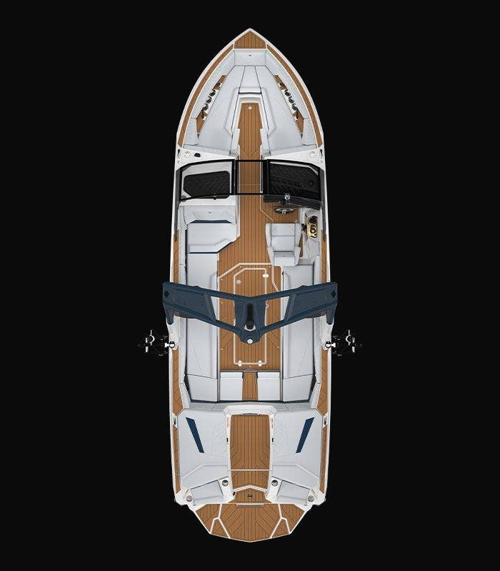 Super Air Nautique S25 felülnézet