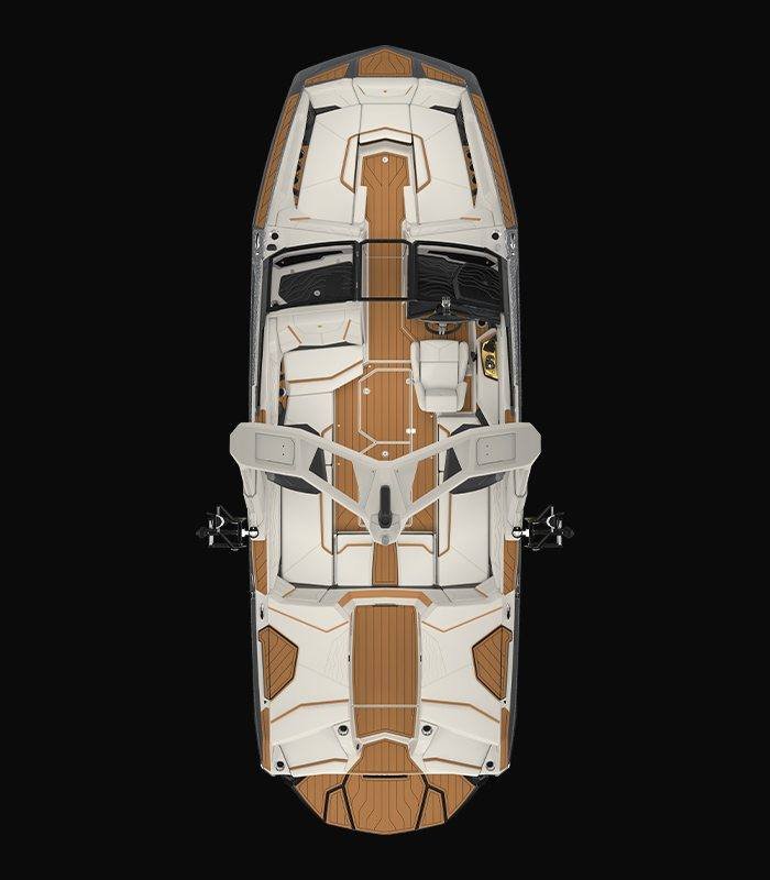Super Air Nautique G23 felülnézet