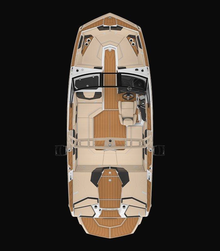 Super Air Nautique GS20 felülnézet